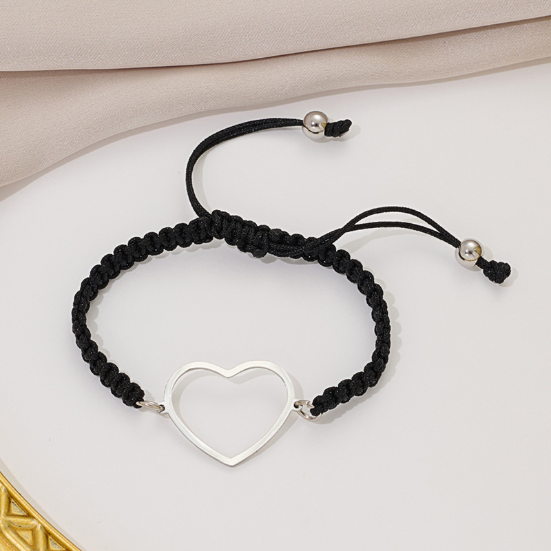 Steel-colored black rope