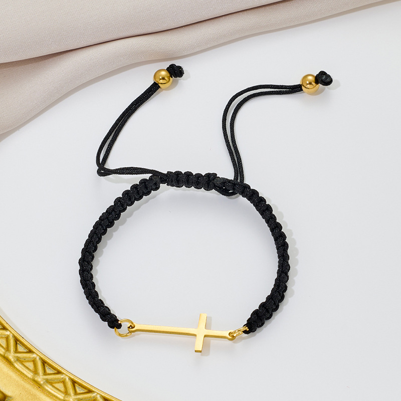 Golden black rope