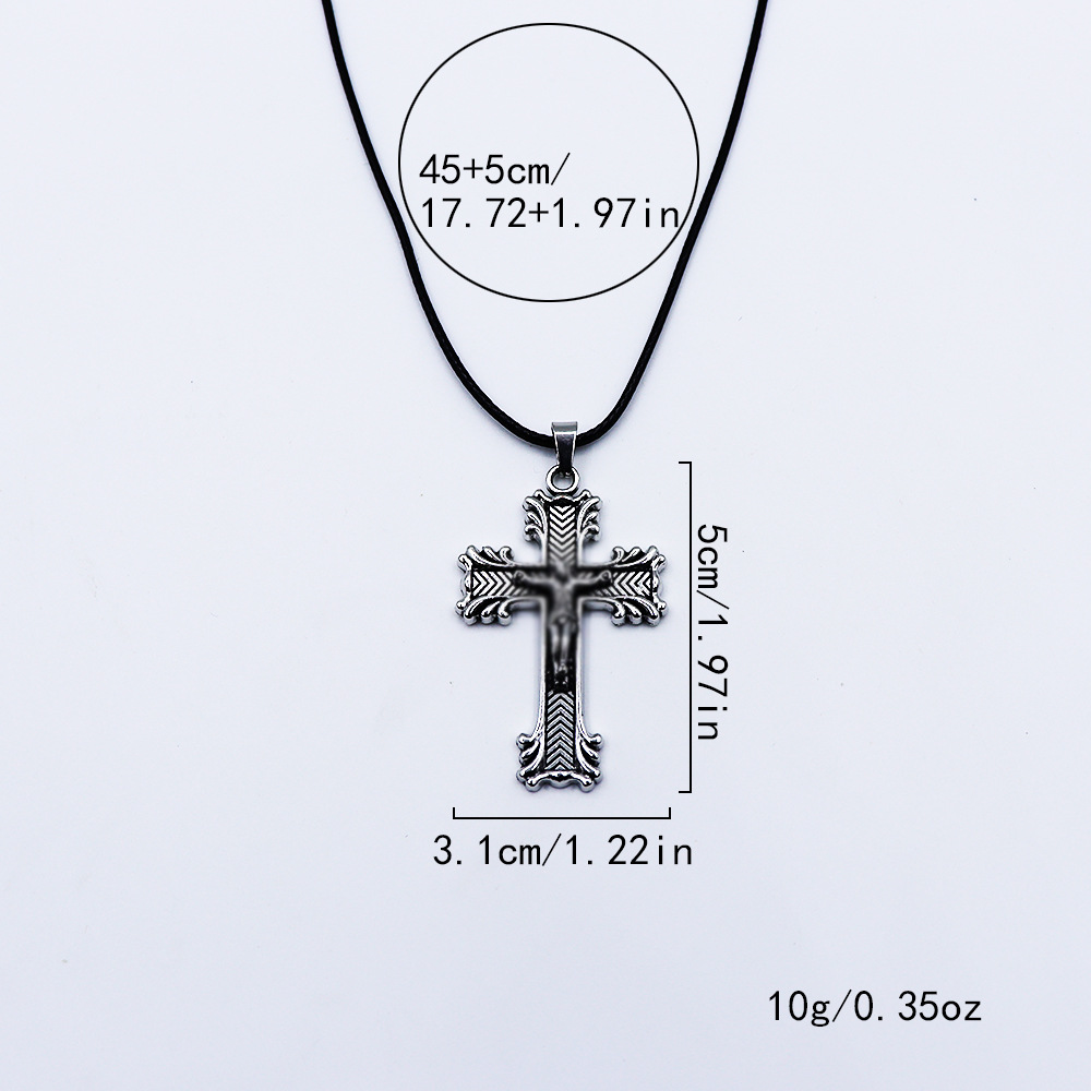 Silver [with 45 5cm wax rope]