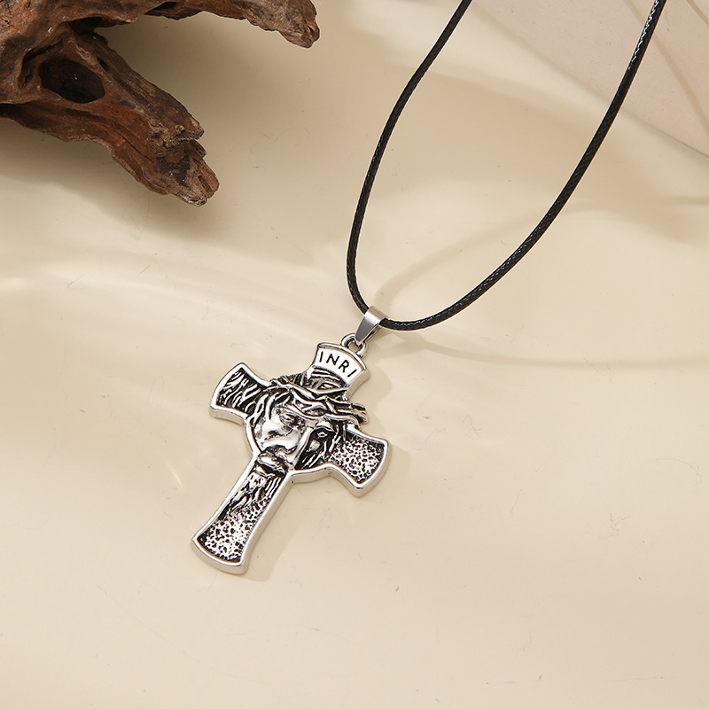 Silver [with 45 5cm wax rope]