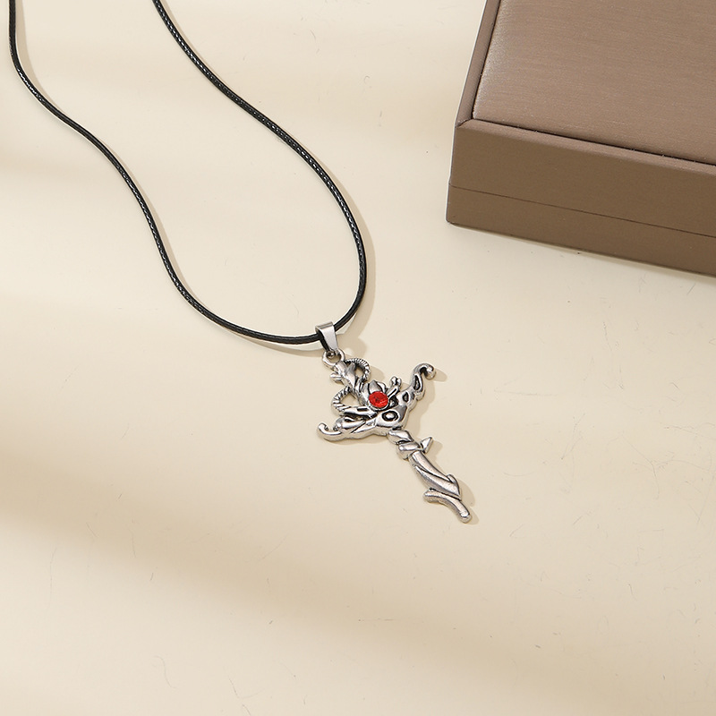 Red [with 45 5cm wax rope]