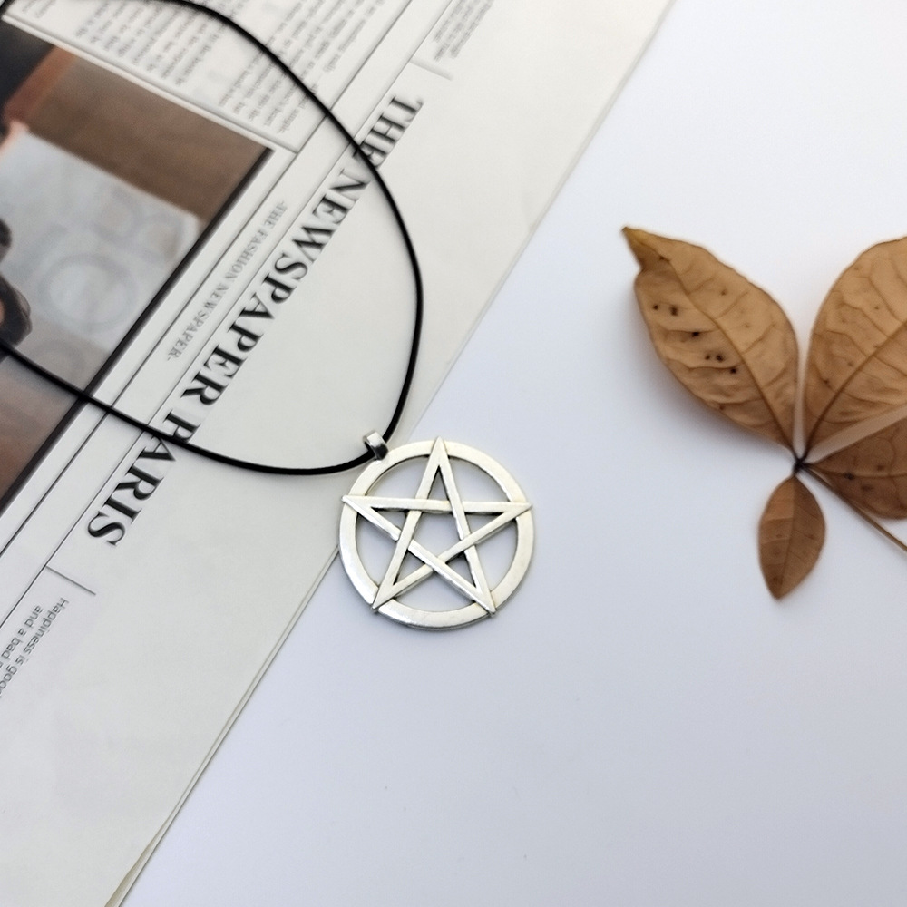 Silver [with 45 5cm wax rope]