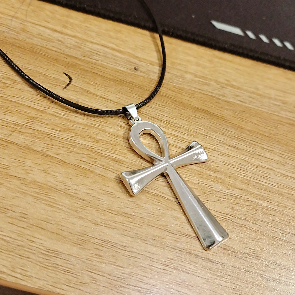 Silver [with 45 5cm wax rope]