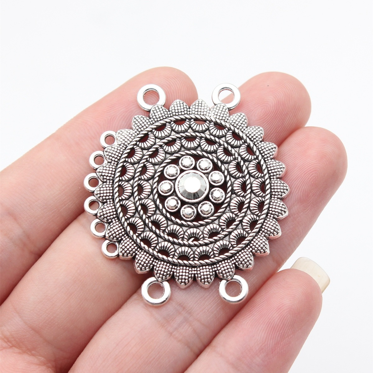 antique silver color