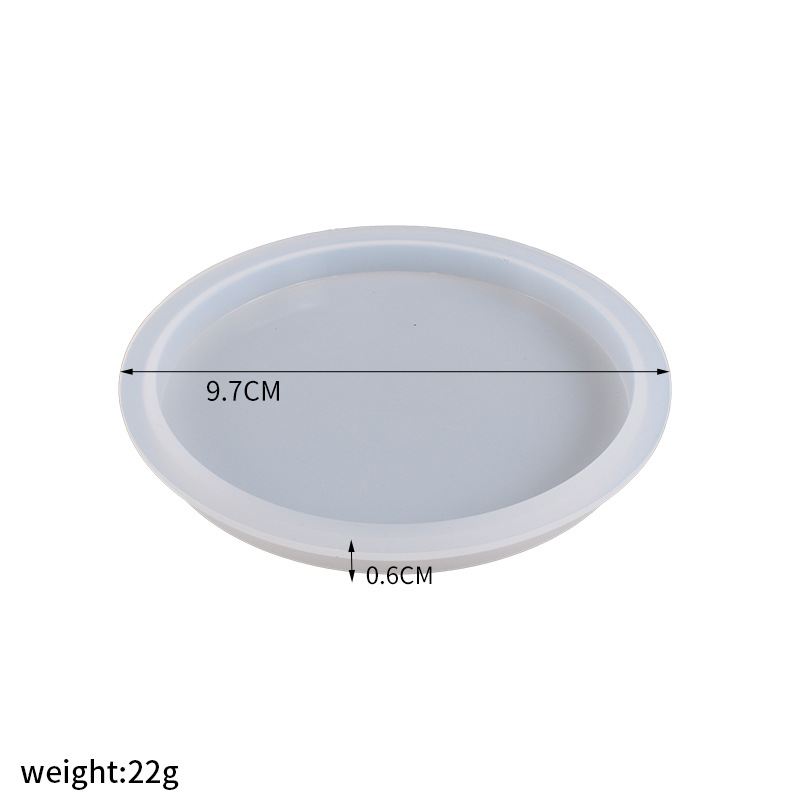 Reinforced round coasters
