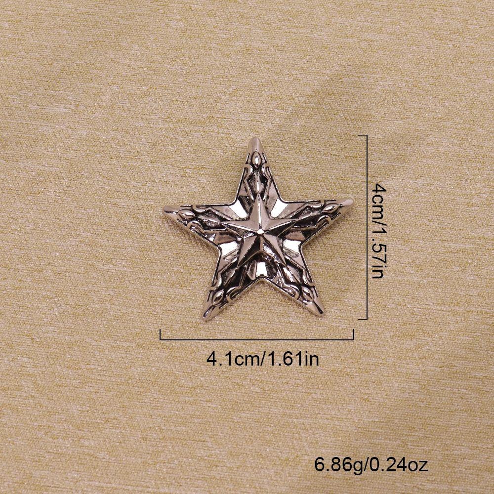 Five-pointed star single pendant