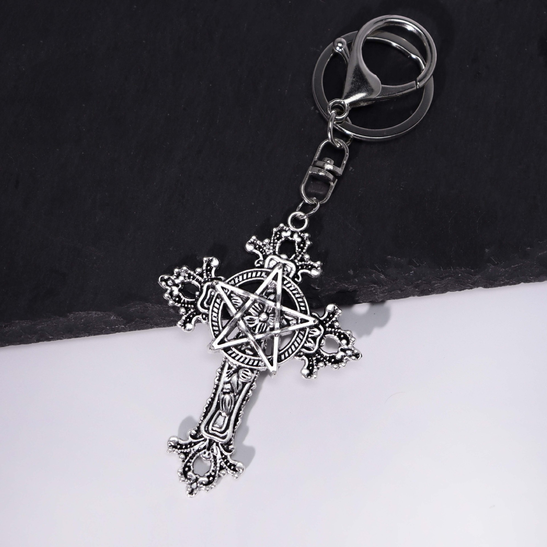 Silver [lobster buckle style]