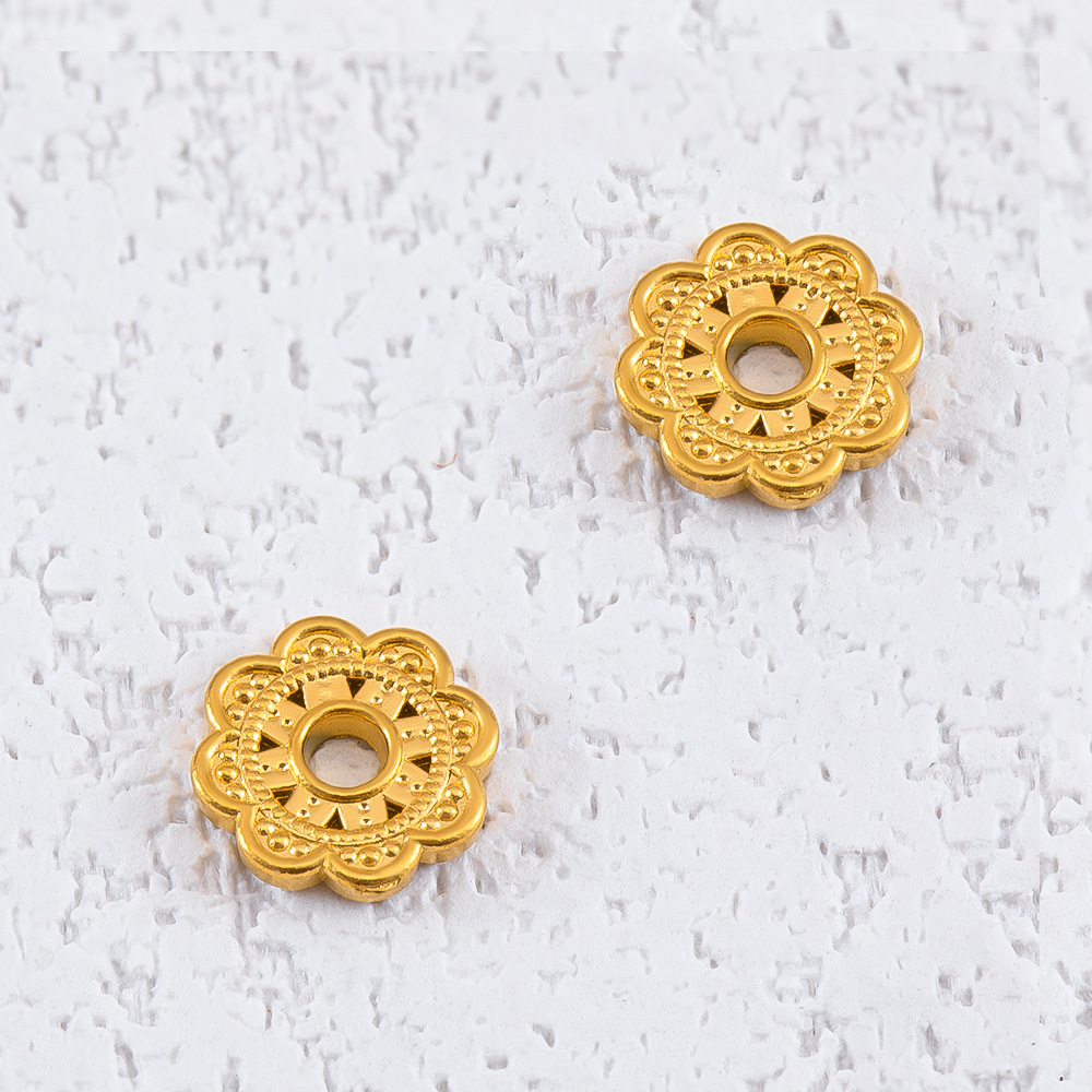 Gold 5.5x6mm