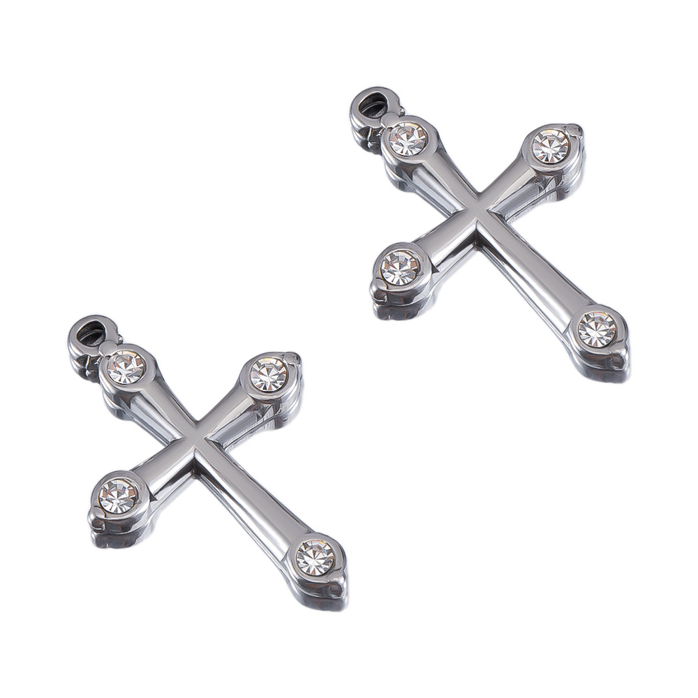 Steel color - white diamond