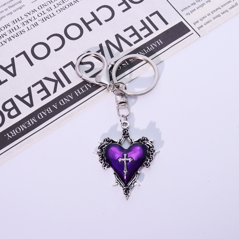 Purple heart double buckle