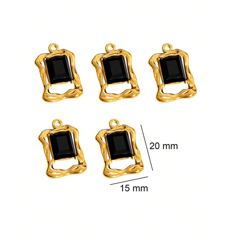 Gold-black diamond