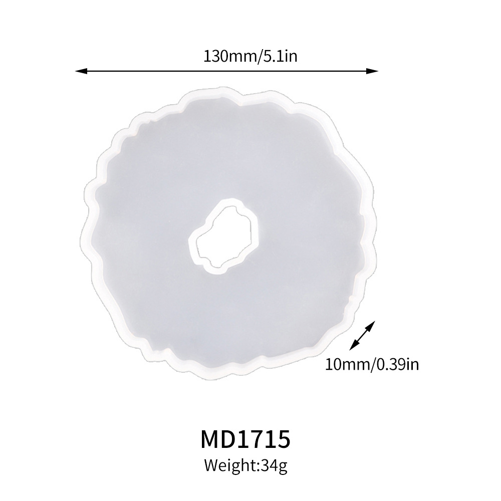 1715 Wave Coaster Mold