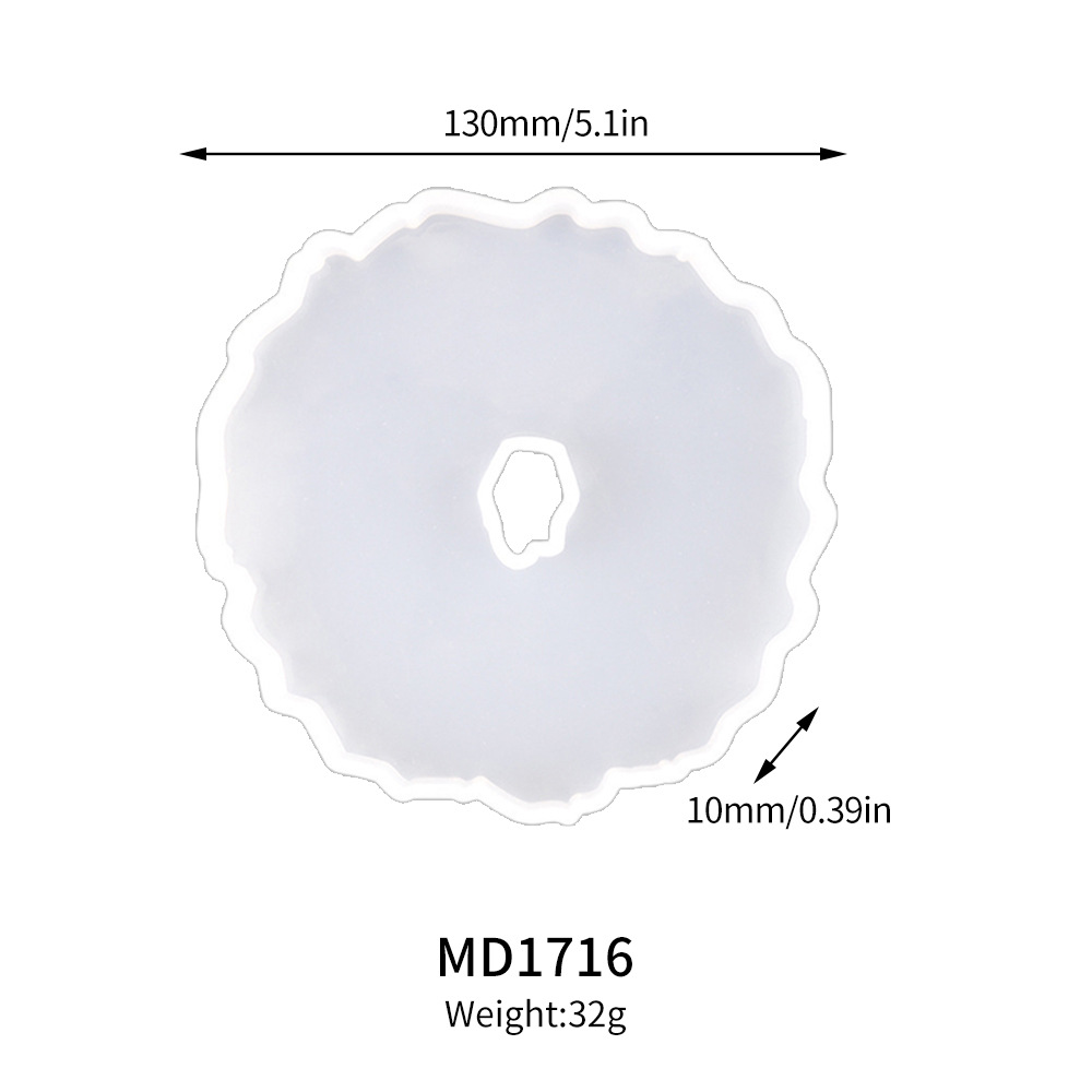 1716 Wave Coaster Mold