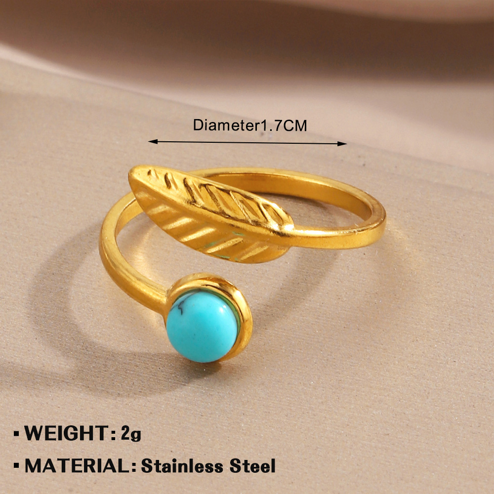 naturales de color turquesa