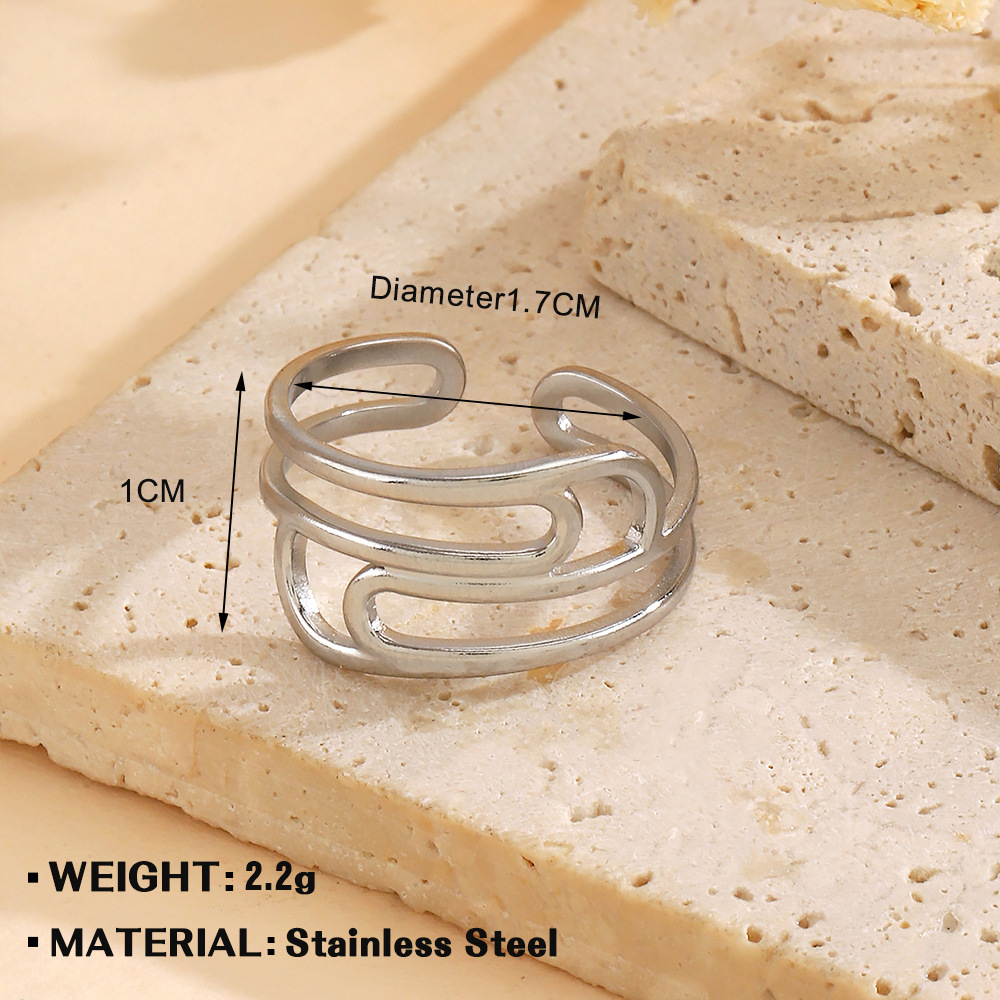 Steel color ring 1142