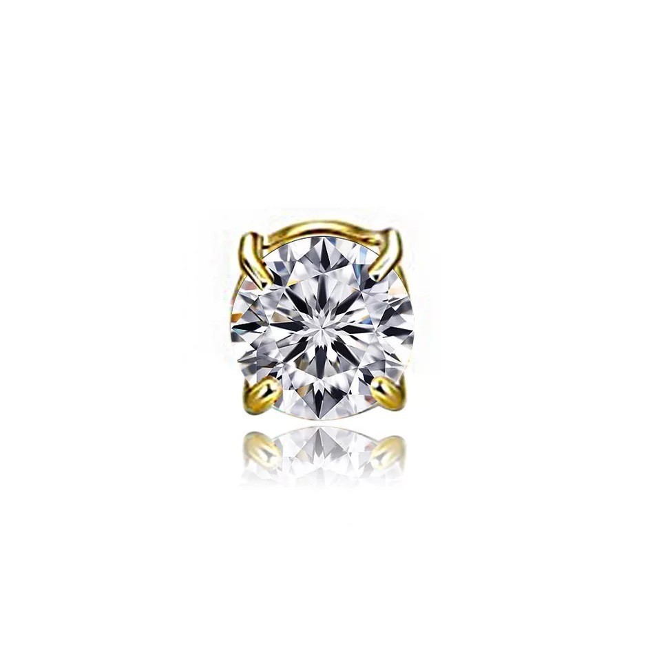 6mm golden white diamond (single))