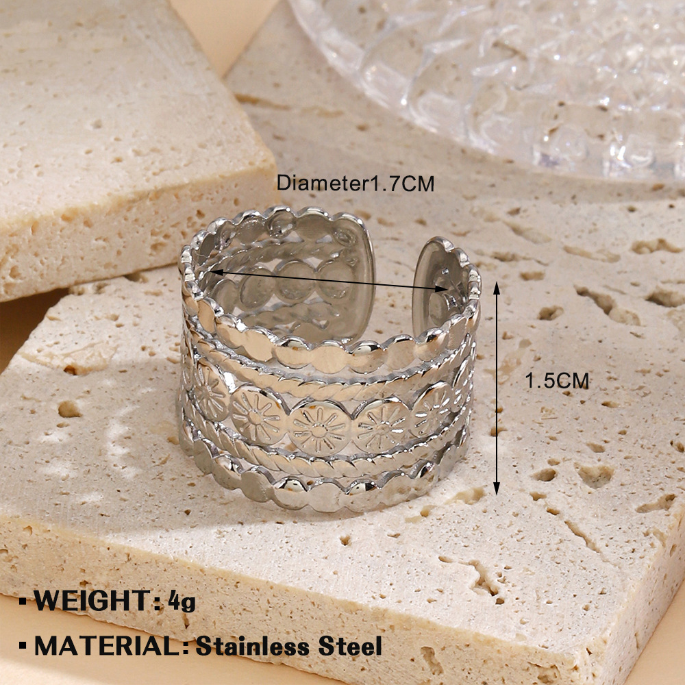 Steel color ring 1060