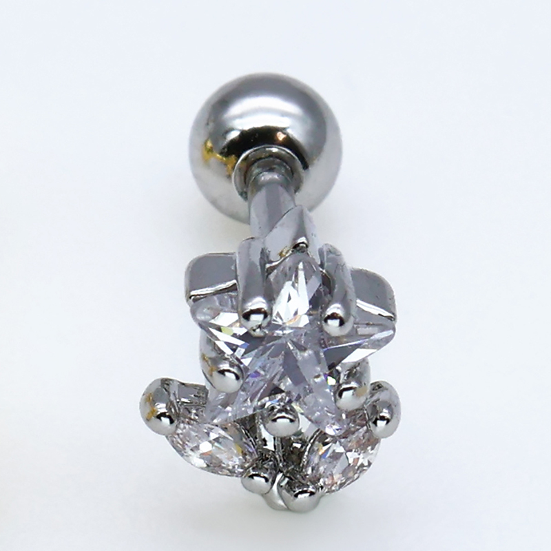 1#Steel color (white gold)