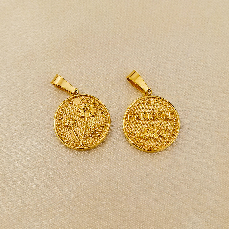 October wanshou chrysanthemum-pendant