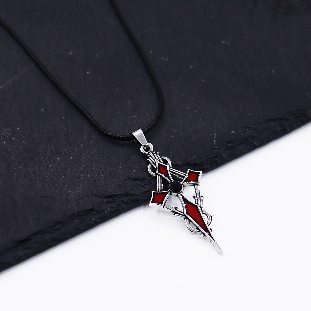 Silver with 45 5cm wax rope