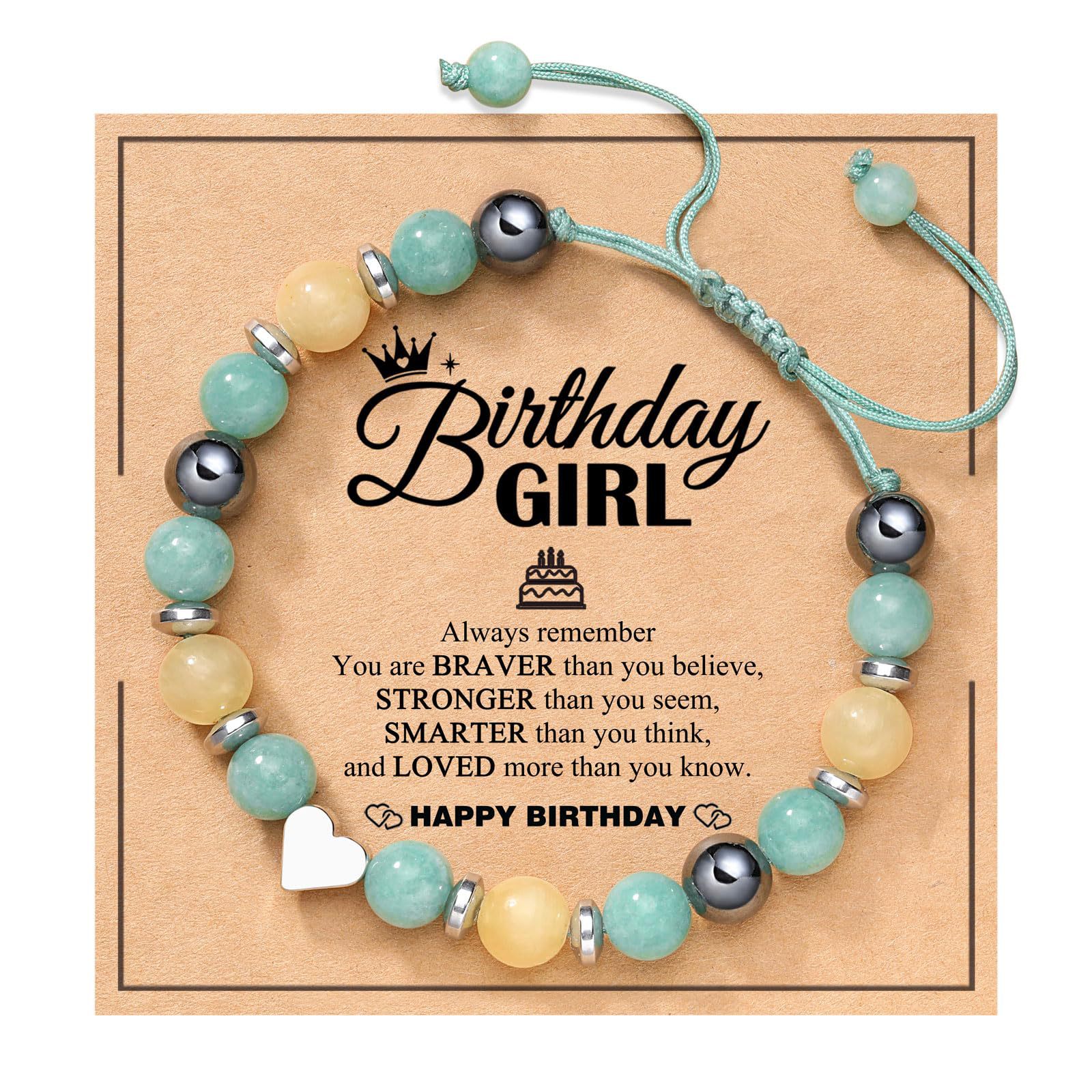 Yellow Blue Magnetic Love GIRL Card