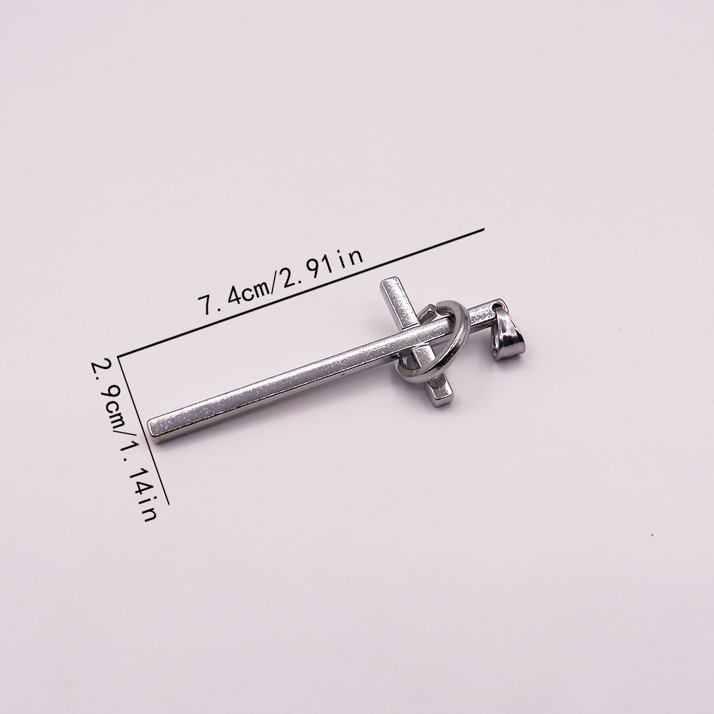 silver single pendant