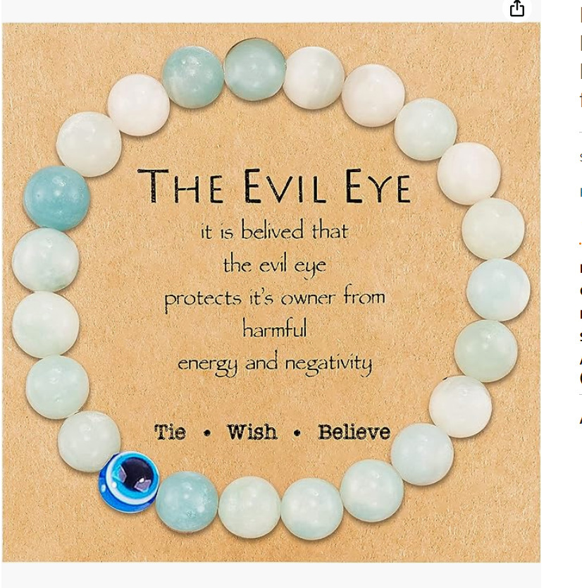 Amazon Stone Devil's Eye The card