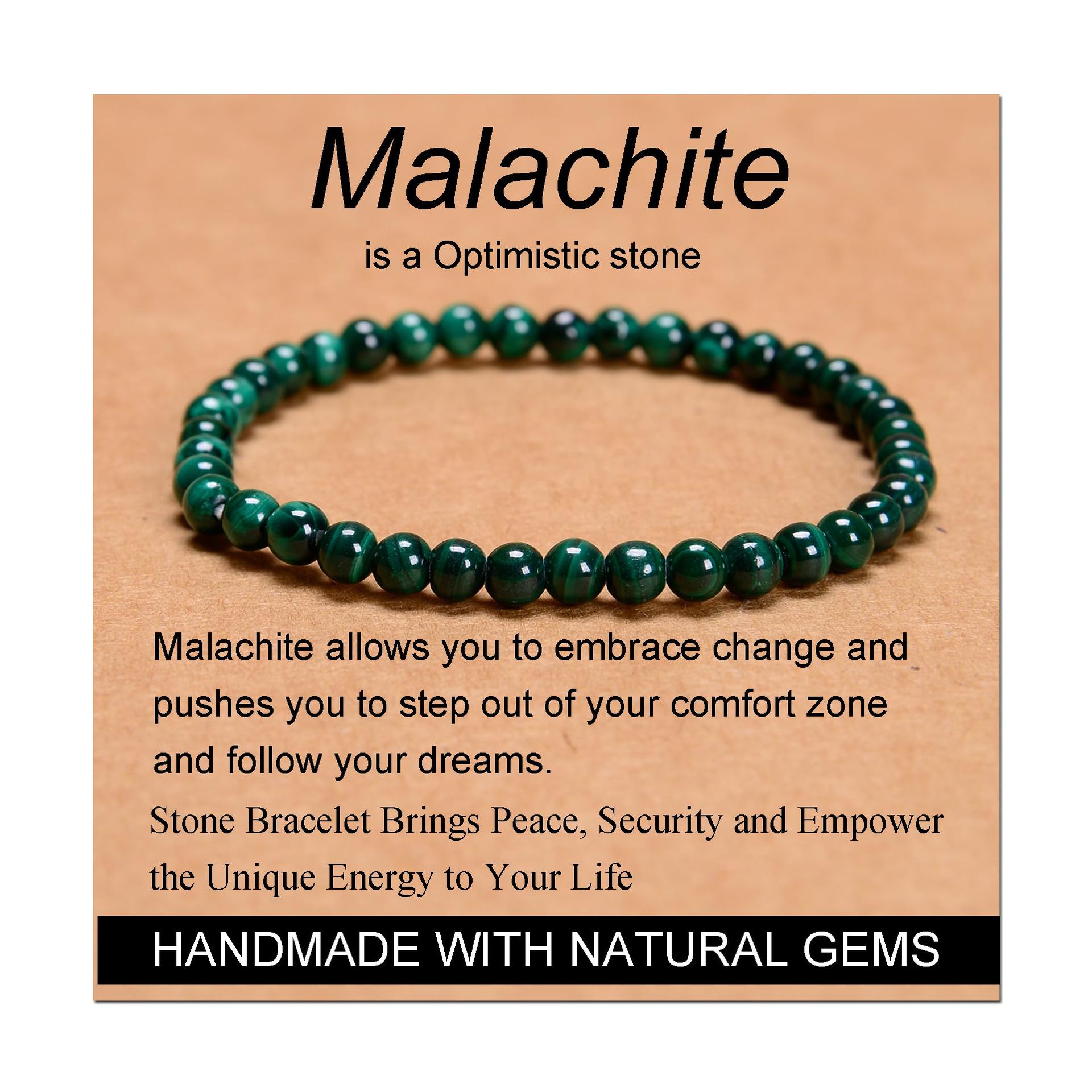 Malachite bracelet
