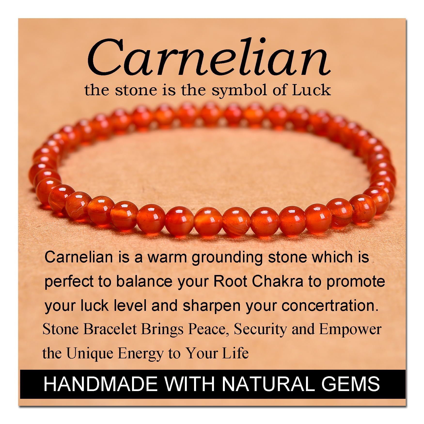 Carnelian bracelet