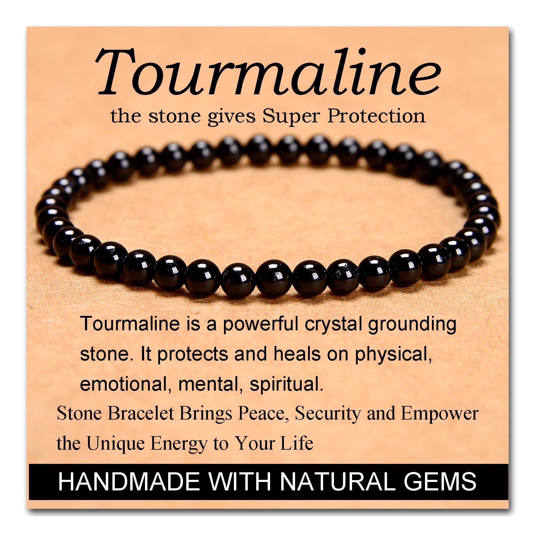Black tourmaline bracelet