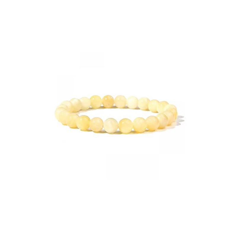 Yellow chalcedony bracelet