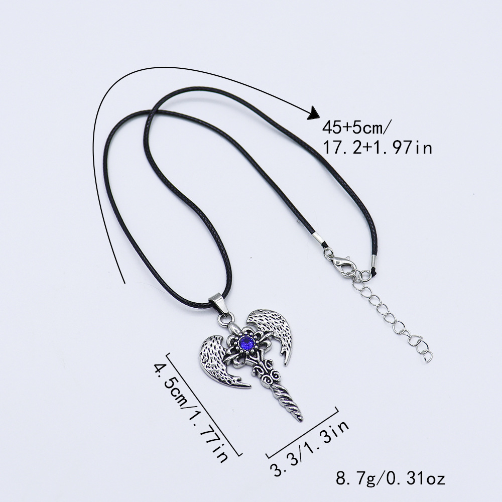 Blue [with 45 5cm wax rope]