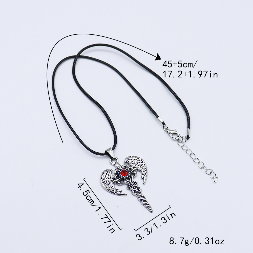 Red [with 45 5cm wax rope]