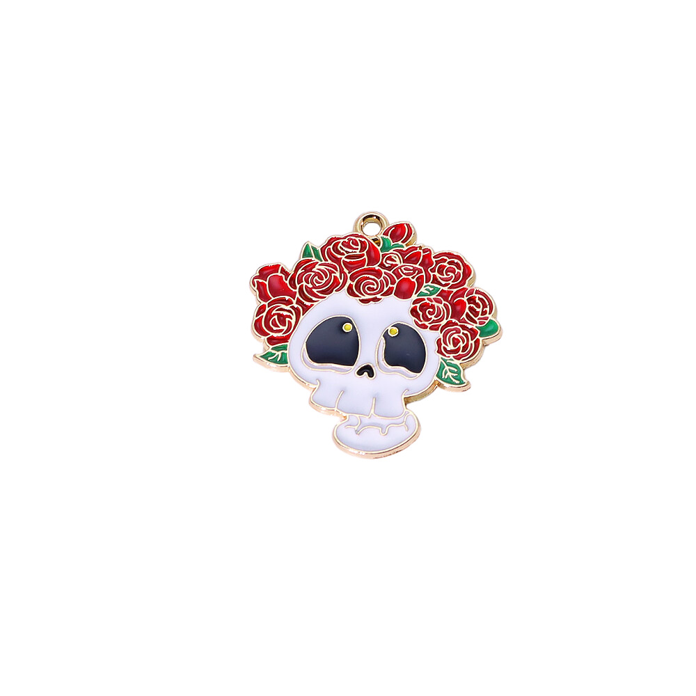 Rose skull-02