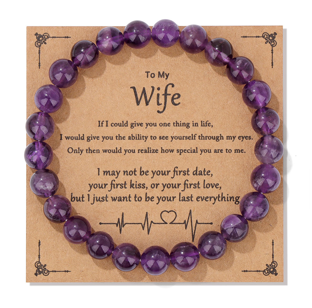 Amethyst wife card