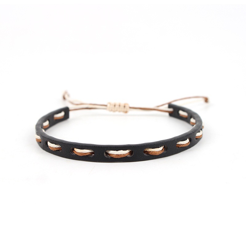 Black PU Bracelet