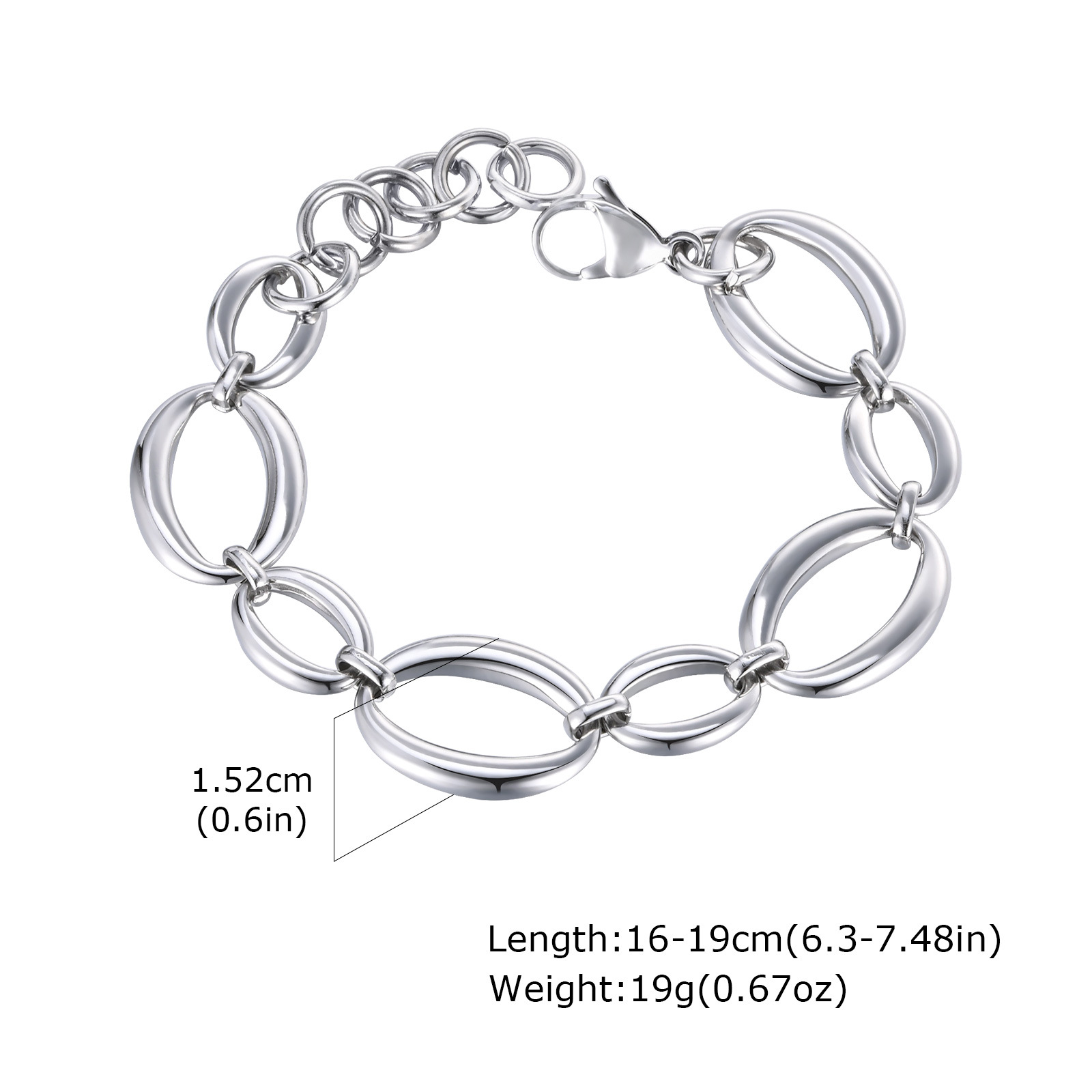 Bracelet br-2164s lobster clasp