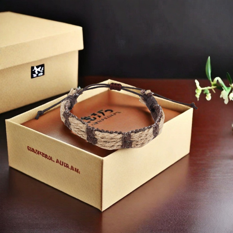 Hemp rope braided style