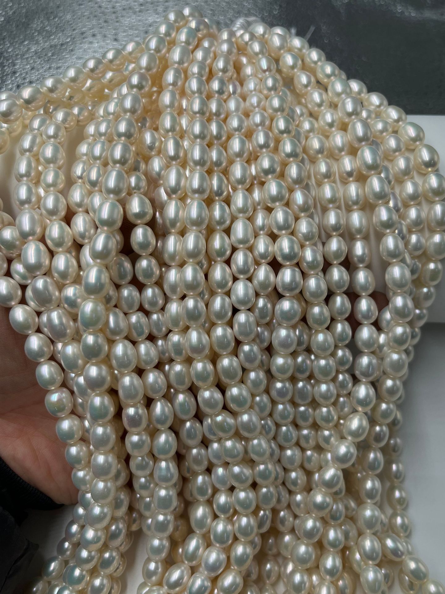 8-9mm (short size rice beads)