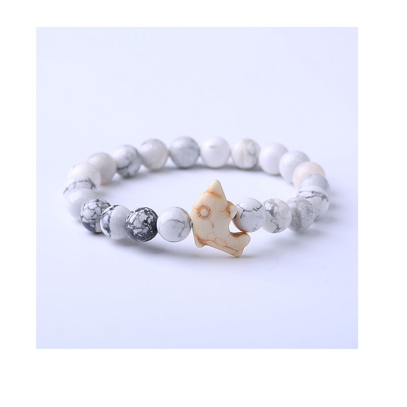 Dolphin White Turquoise