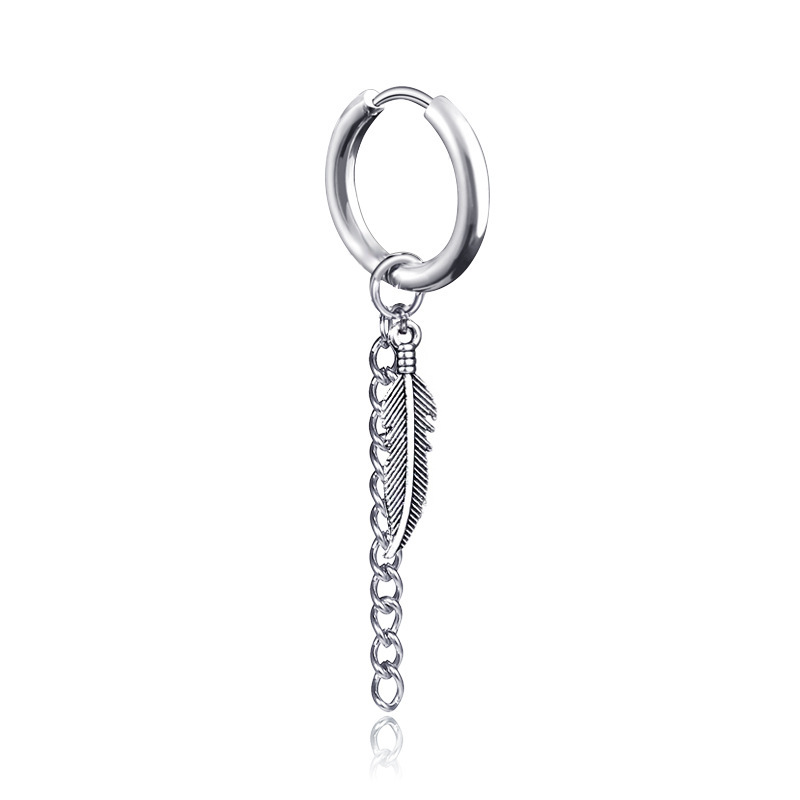 Steel leaf ear buckle