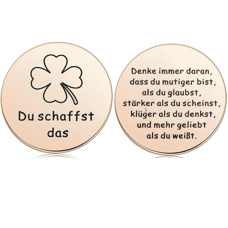 30mm Rose Gold Round Brand