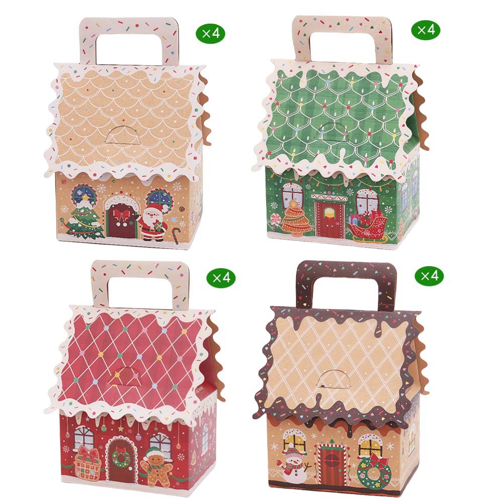 Christmas portable house-16 pieces