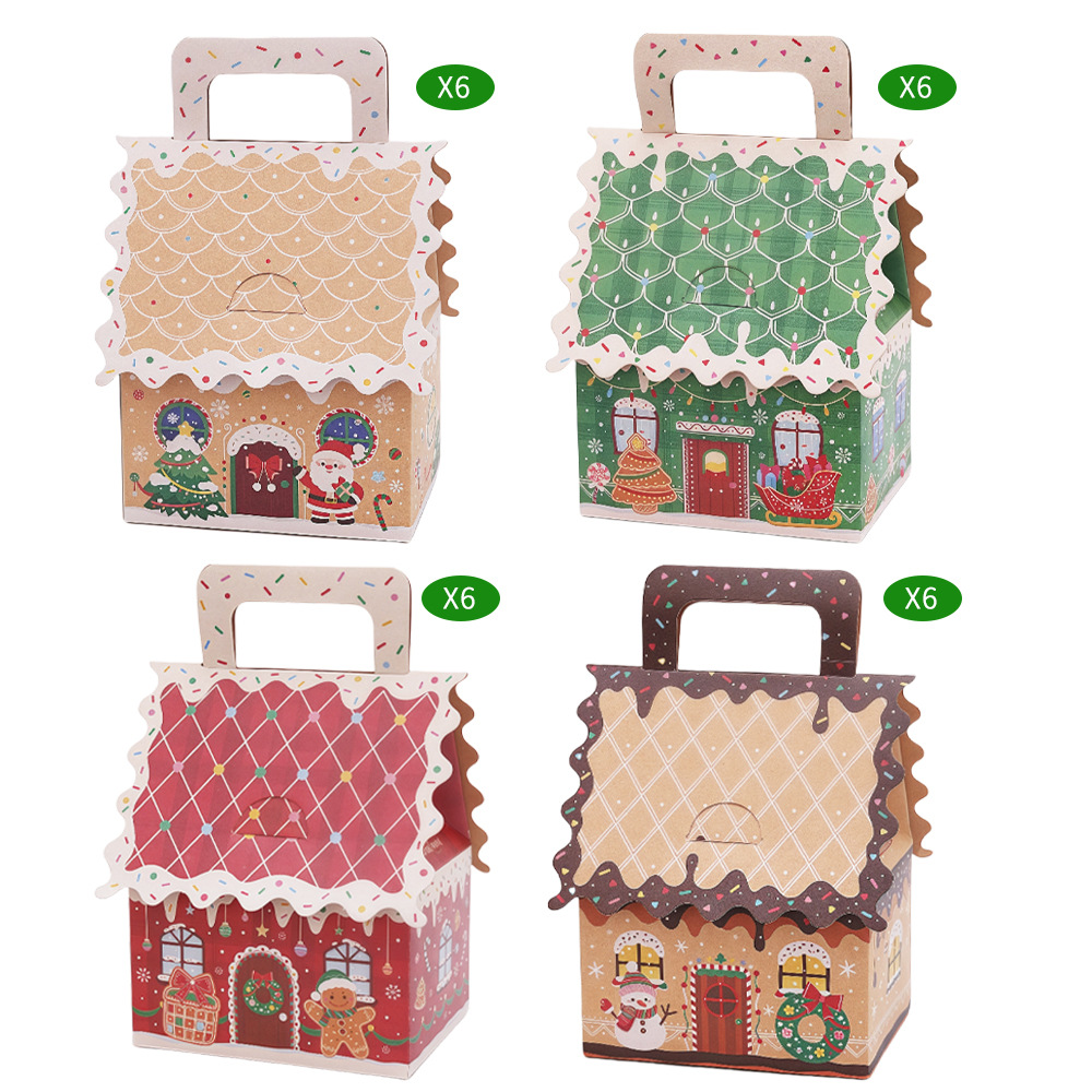 Christmas portable house-24 pieces