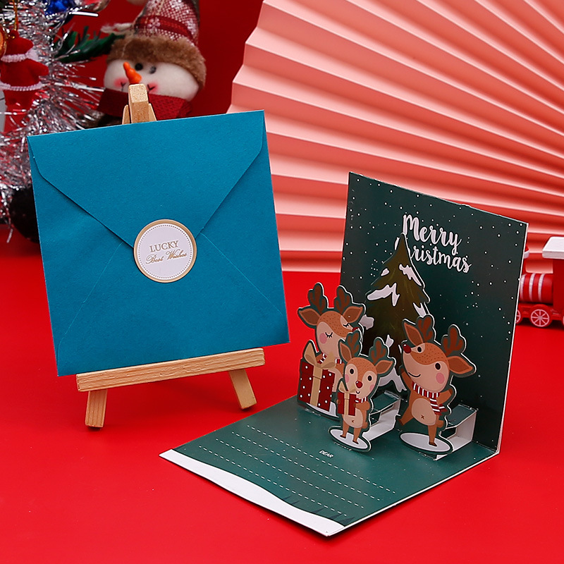 03 three-dimensional christmas card