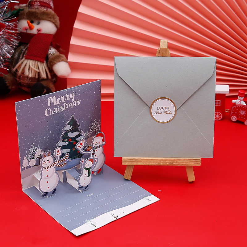04 three-dimensional christmas card