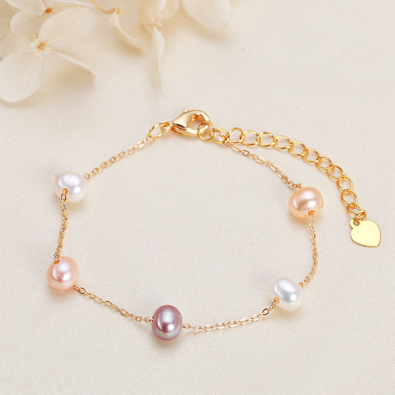 Mixed color pearls
