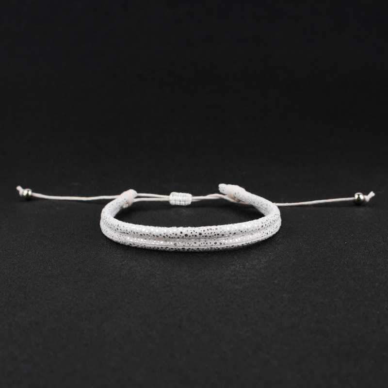 Adjustable Double-layer PU bracelet