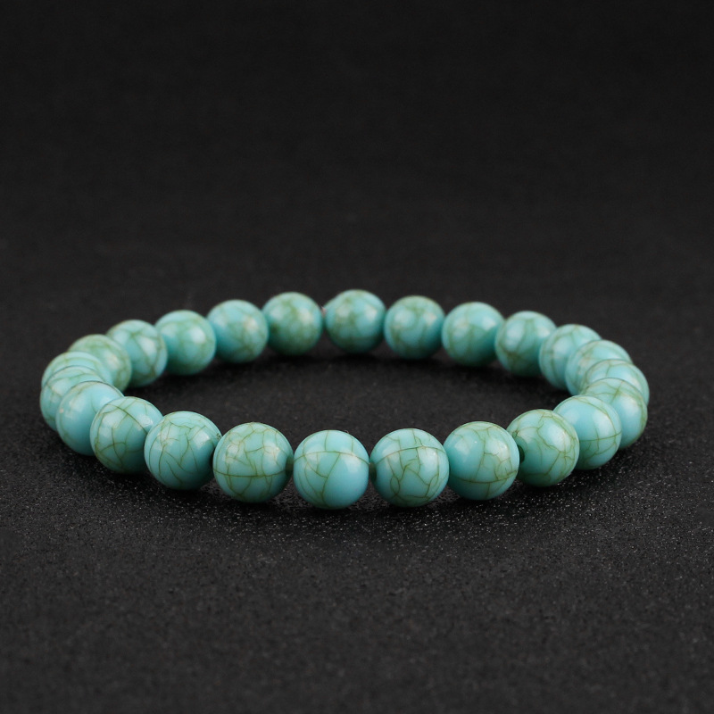 Acrylic bead bracelet