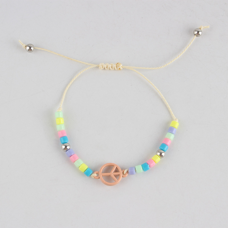 Colorful adjustable bracelet